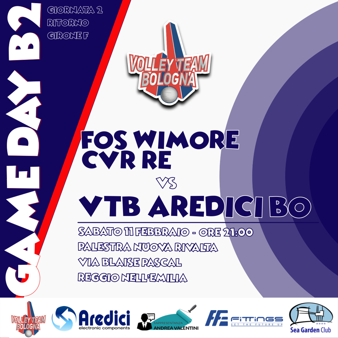 GAME DAY B2 – FOS WIMORE CVR RE