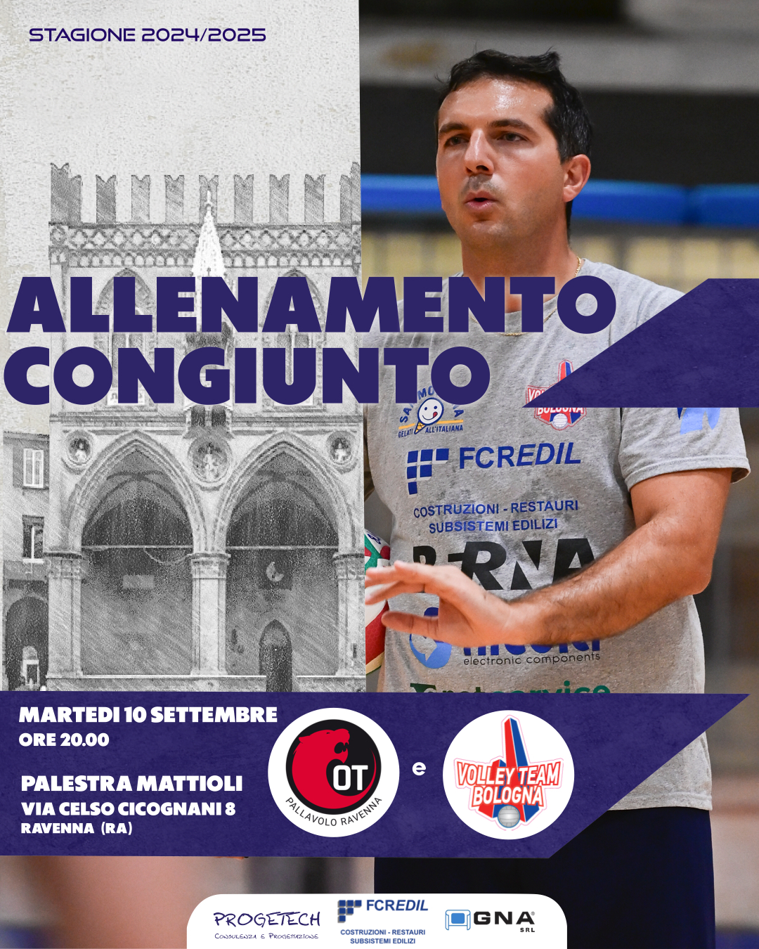 Allenamento congiunto – Olimpia Teodora RA