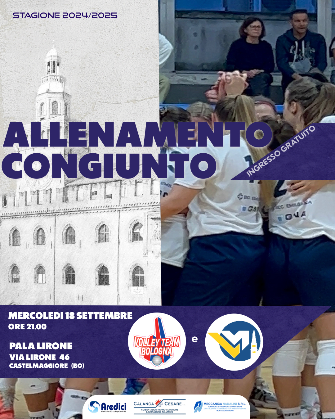 Allenamento congiunto – Volley Modena