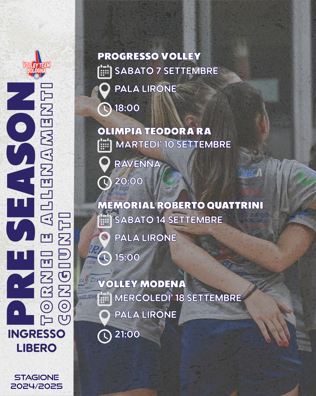 Pre Season Serie B1 2024-25