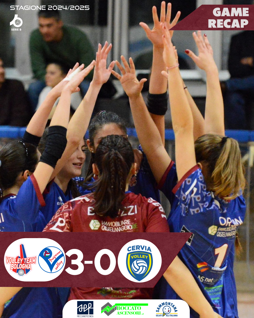 Risultato finale Serie B2 – My Mech Cervia Volley