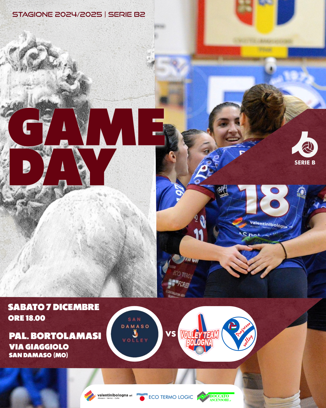 Game Day Serie B2 – Zerosystem MO