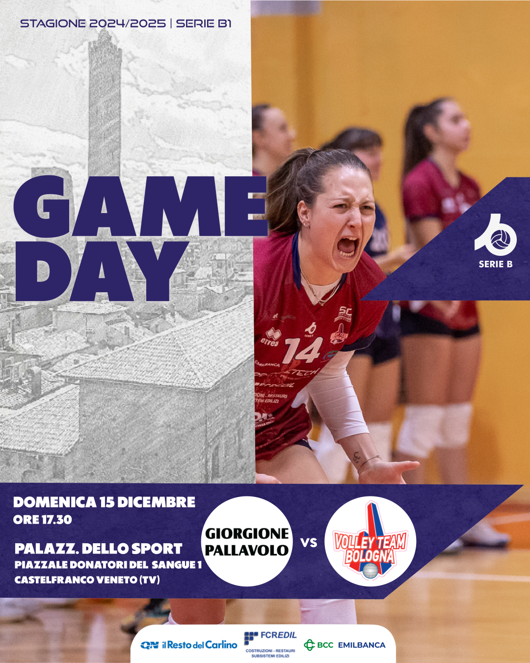 Game Day Serie B1 – Azimut Giorgione TV